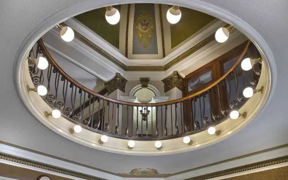 Grant County Courthouse interior