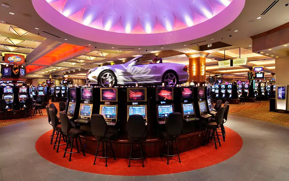 Red Hawk Casino car on gaming machines