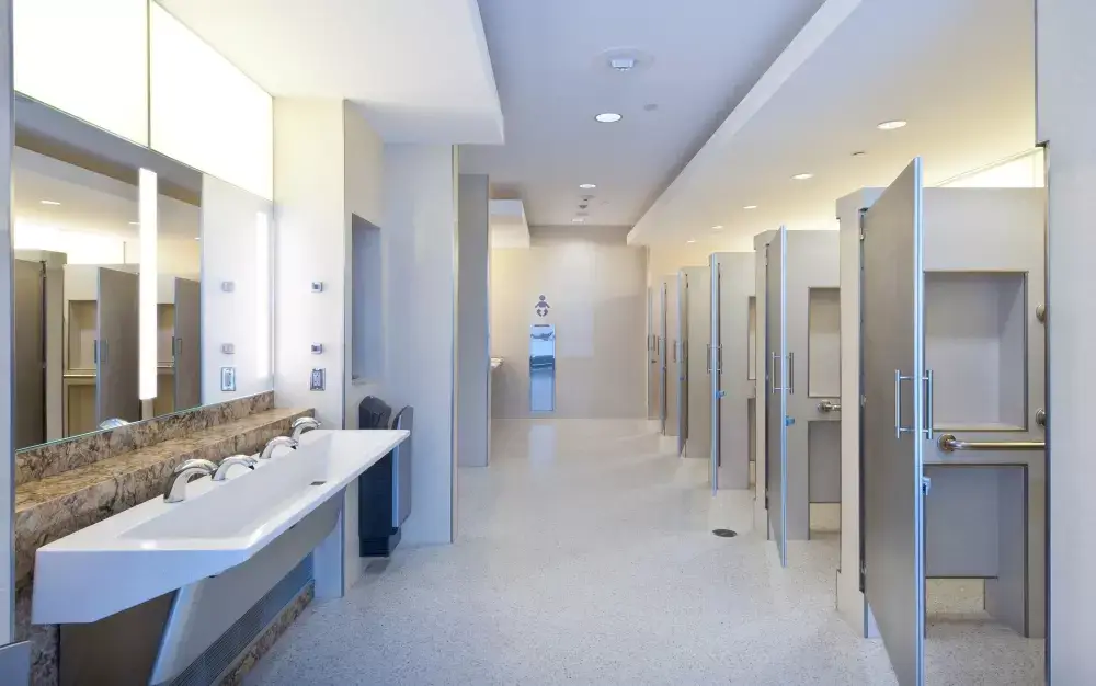 Toilets interior