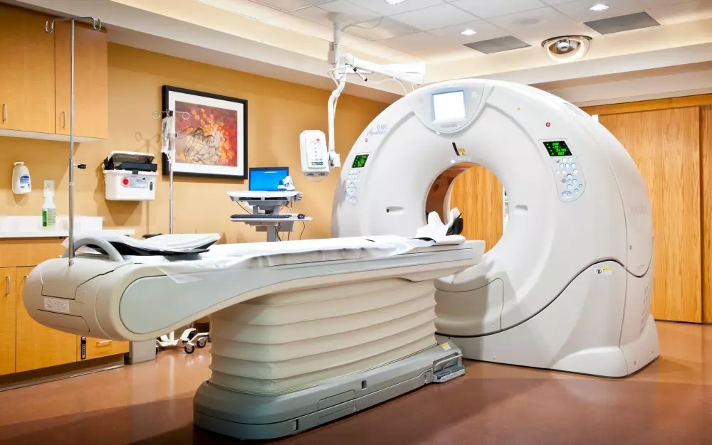 Hospital MRI equipment