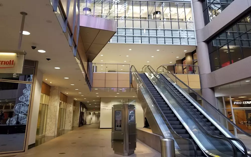 City Center escalators