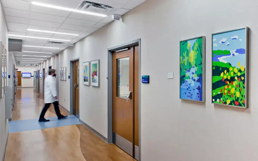 Mayo Clinic corridor