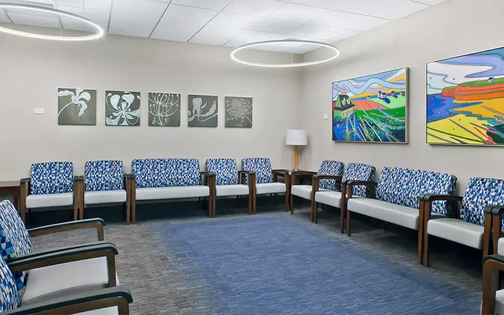 Mayo Clinic waiting room